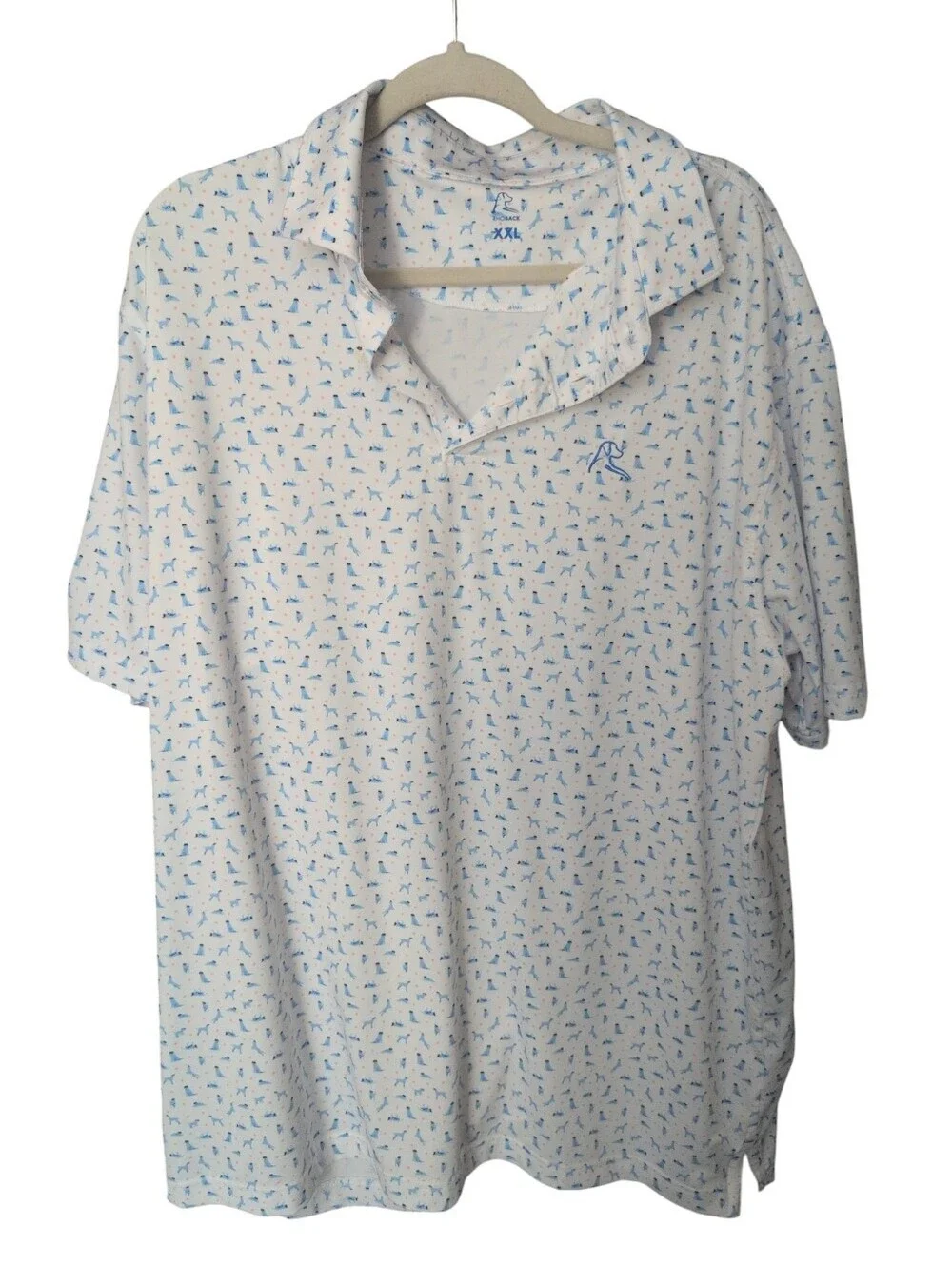 Rhoback Performance Polo The Beach Dog
